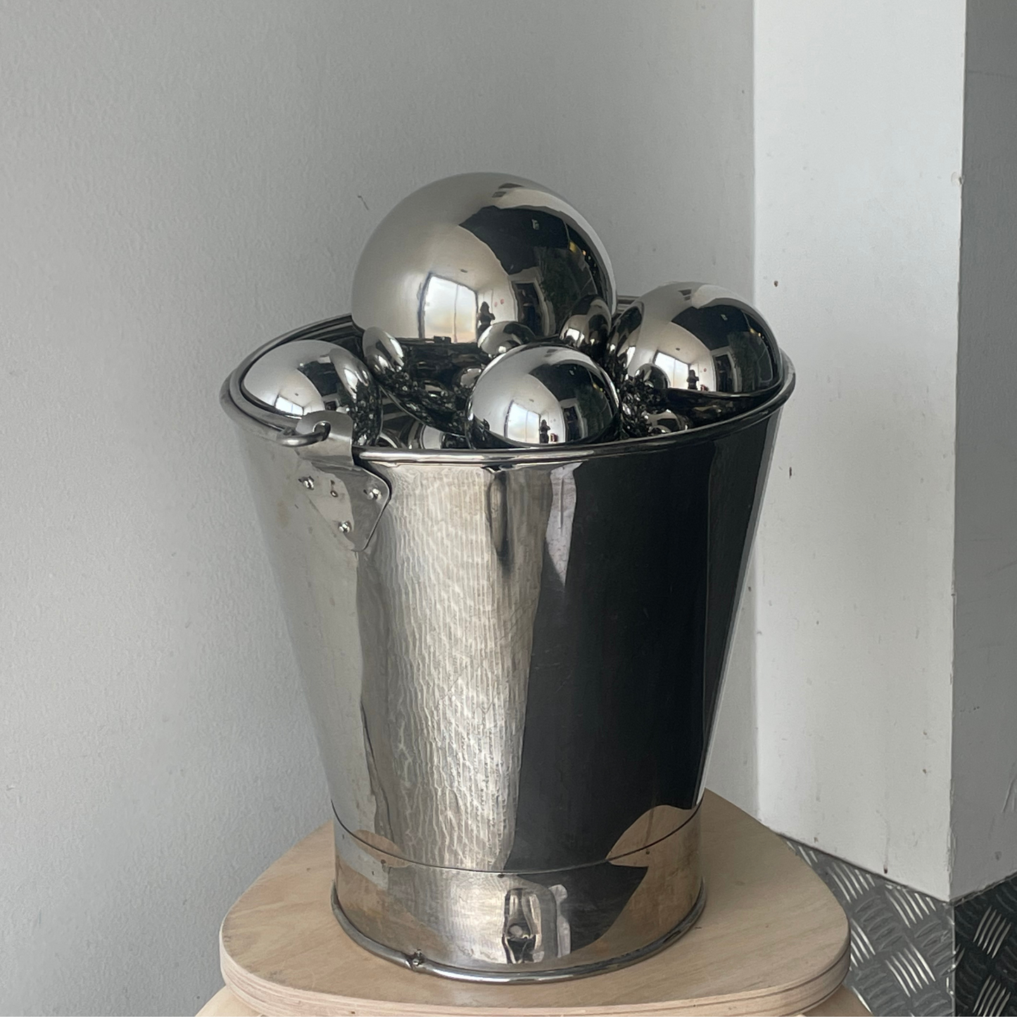Lot de 28 Boules en acier inoxydable