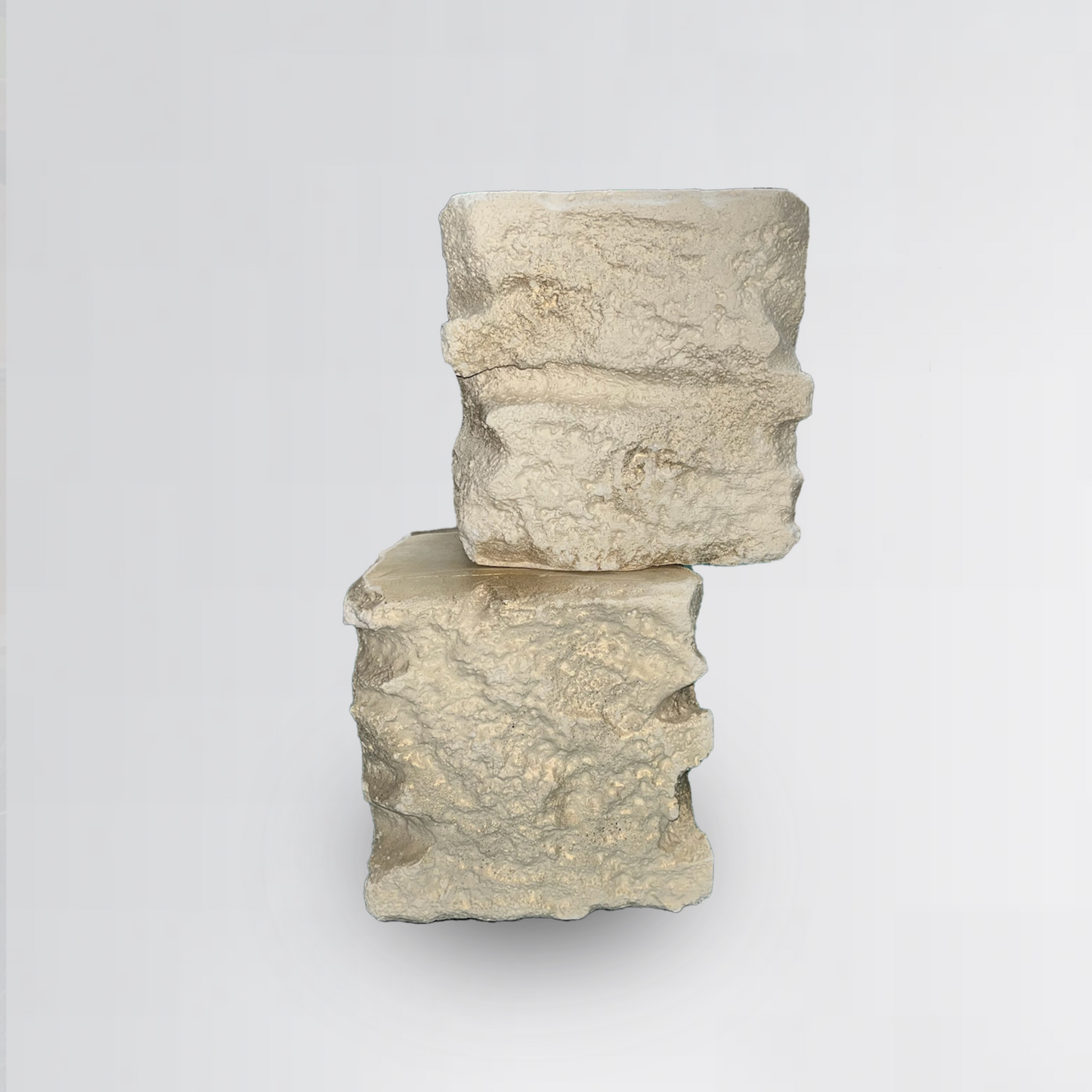 2 blocs pierres en polystyrène (10 en stock)