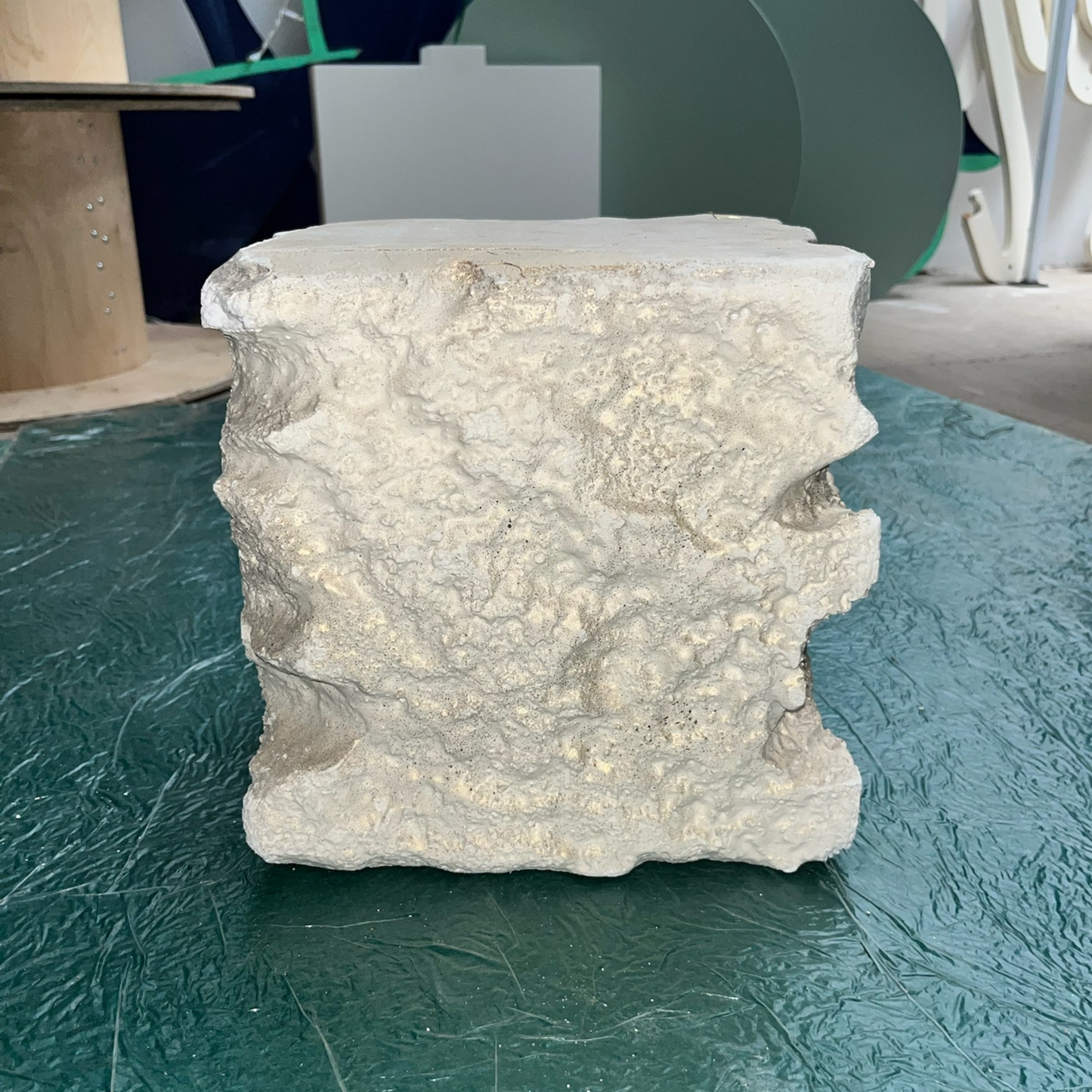 2 blocs pierres en polystyrène (10 en stock)