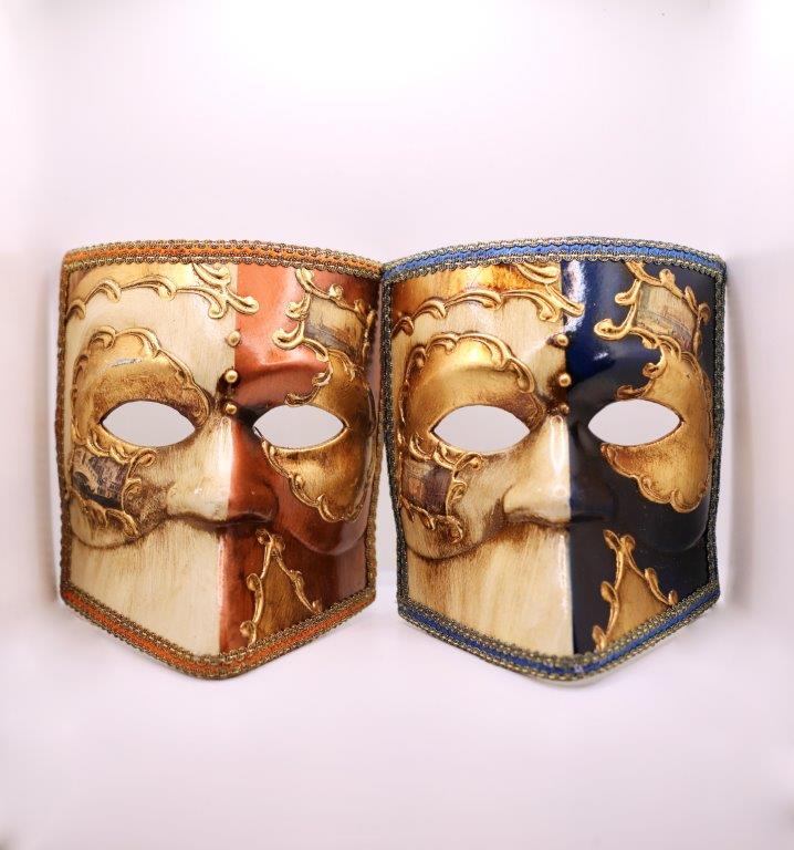 Lot de 4 masques Vénitiens Luxe