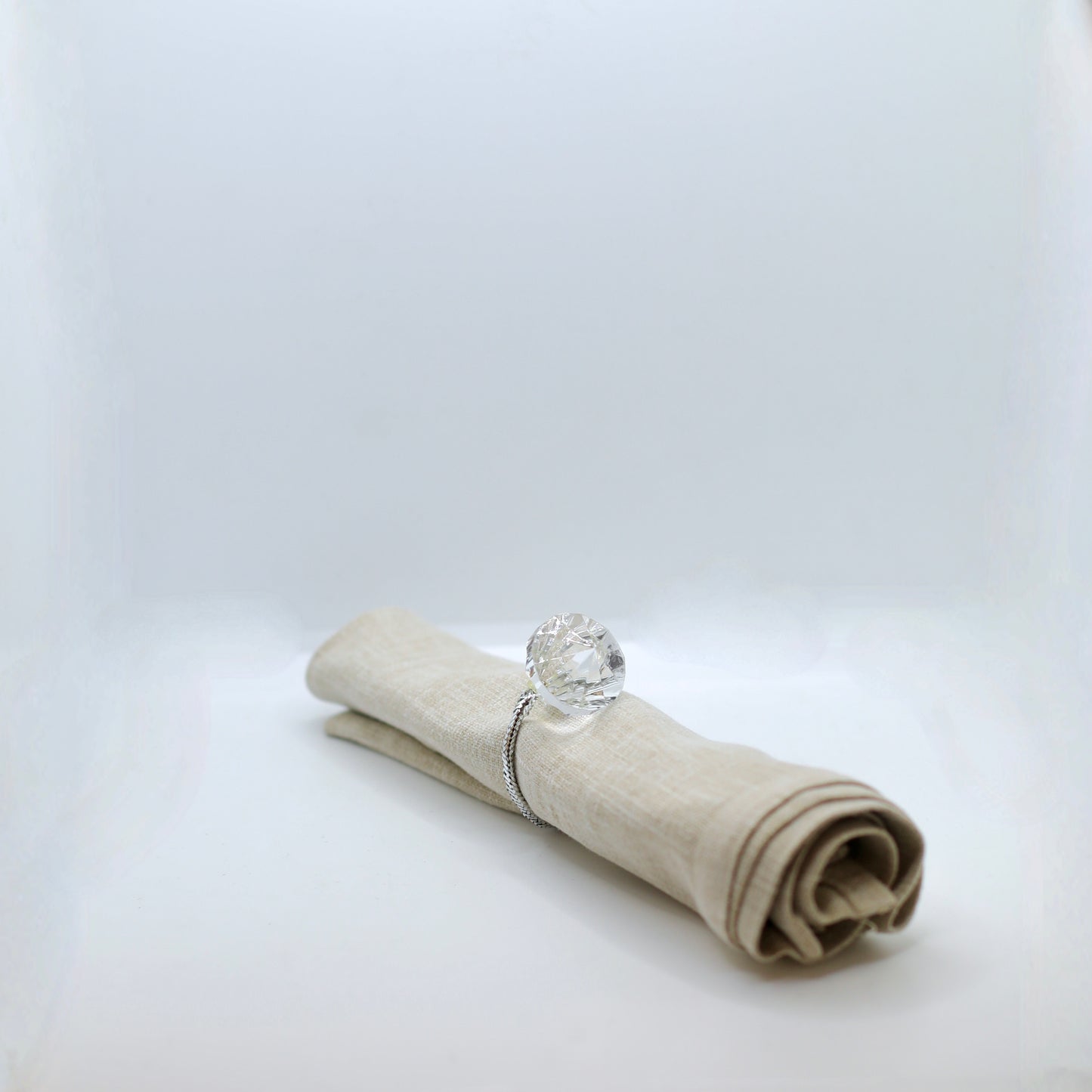 lot de 12 ronds de serviettes Diamants