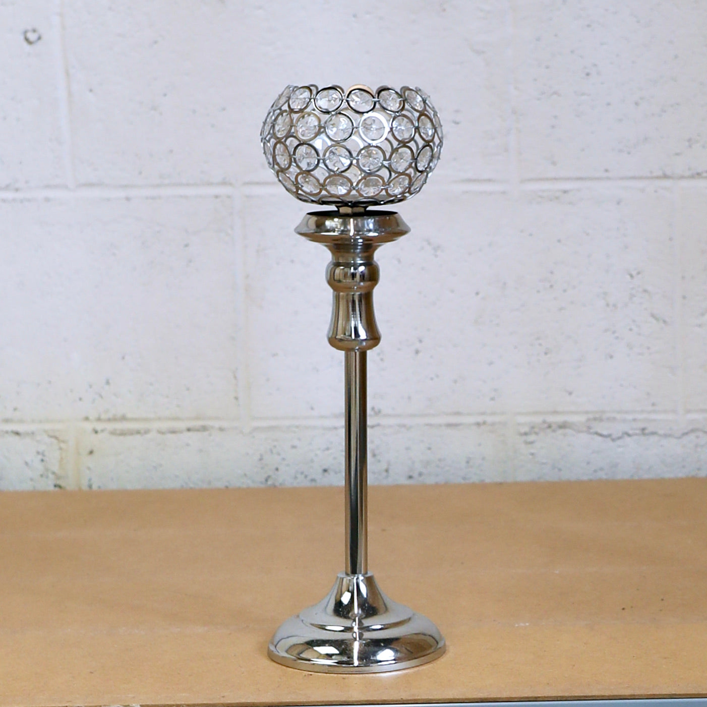 Lot de 2 bougeoir effet Swarowski