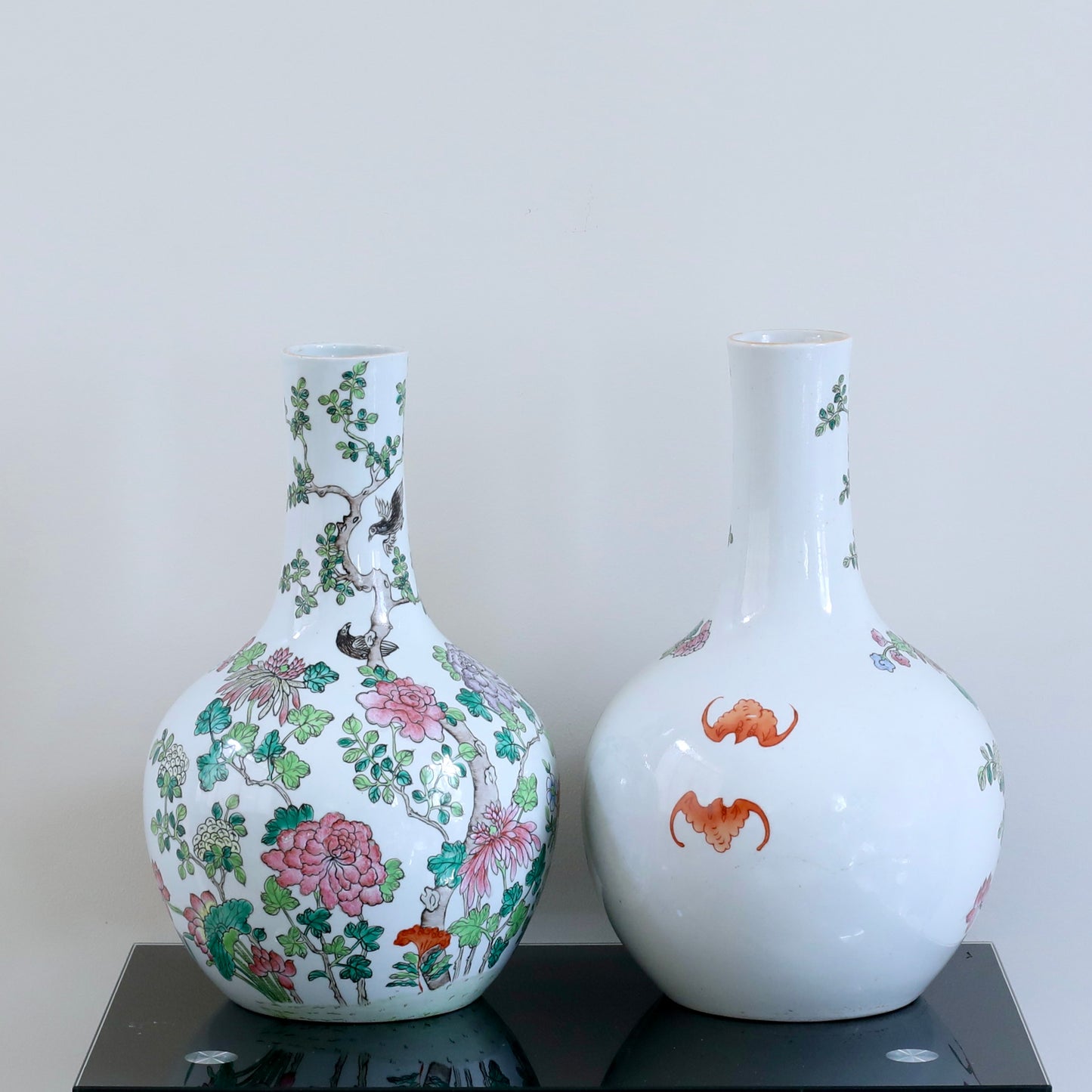 Lot de 2 vases Asiatique