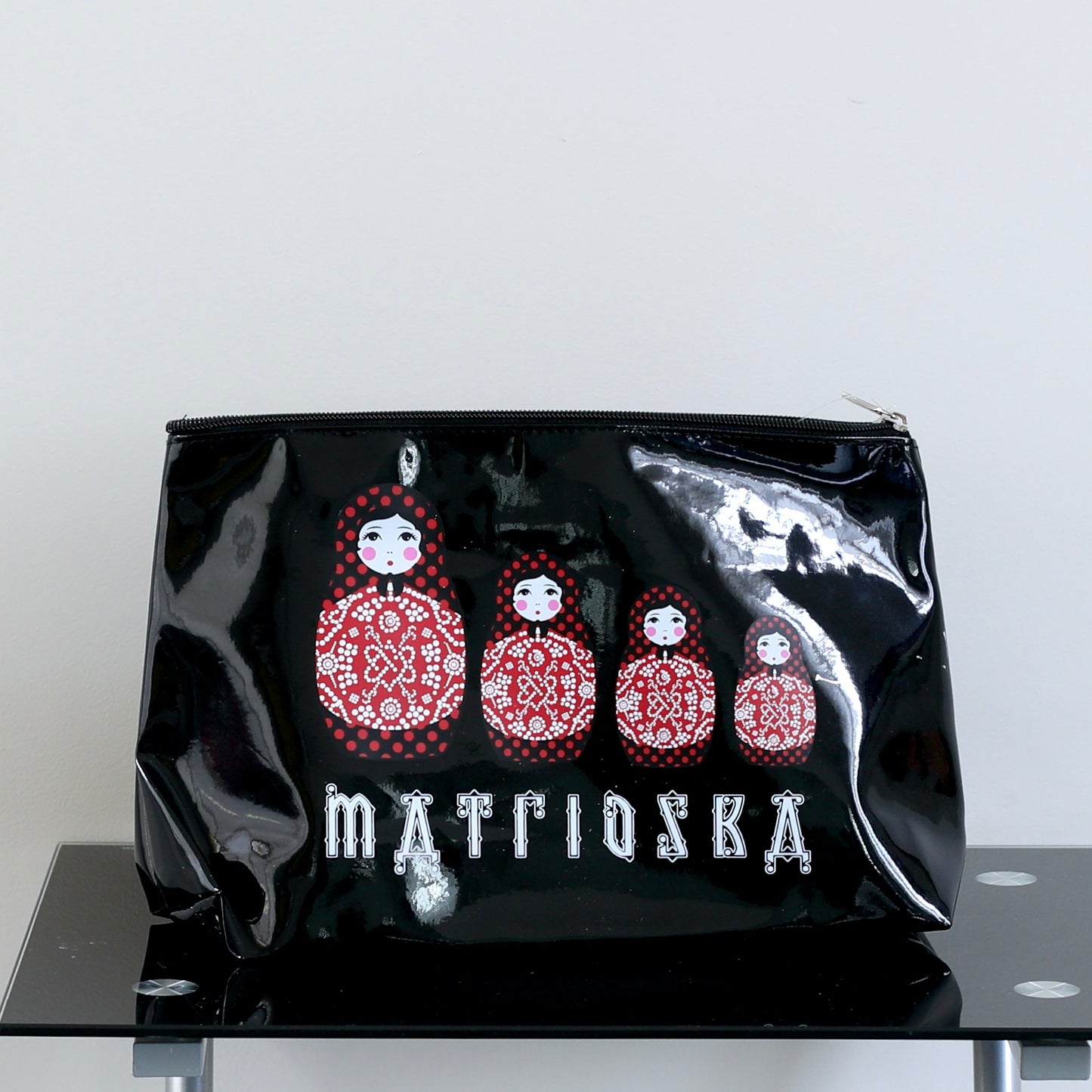 Lot de 5 pochettes noires poupées Russes