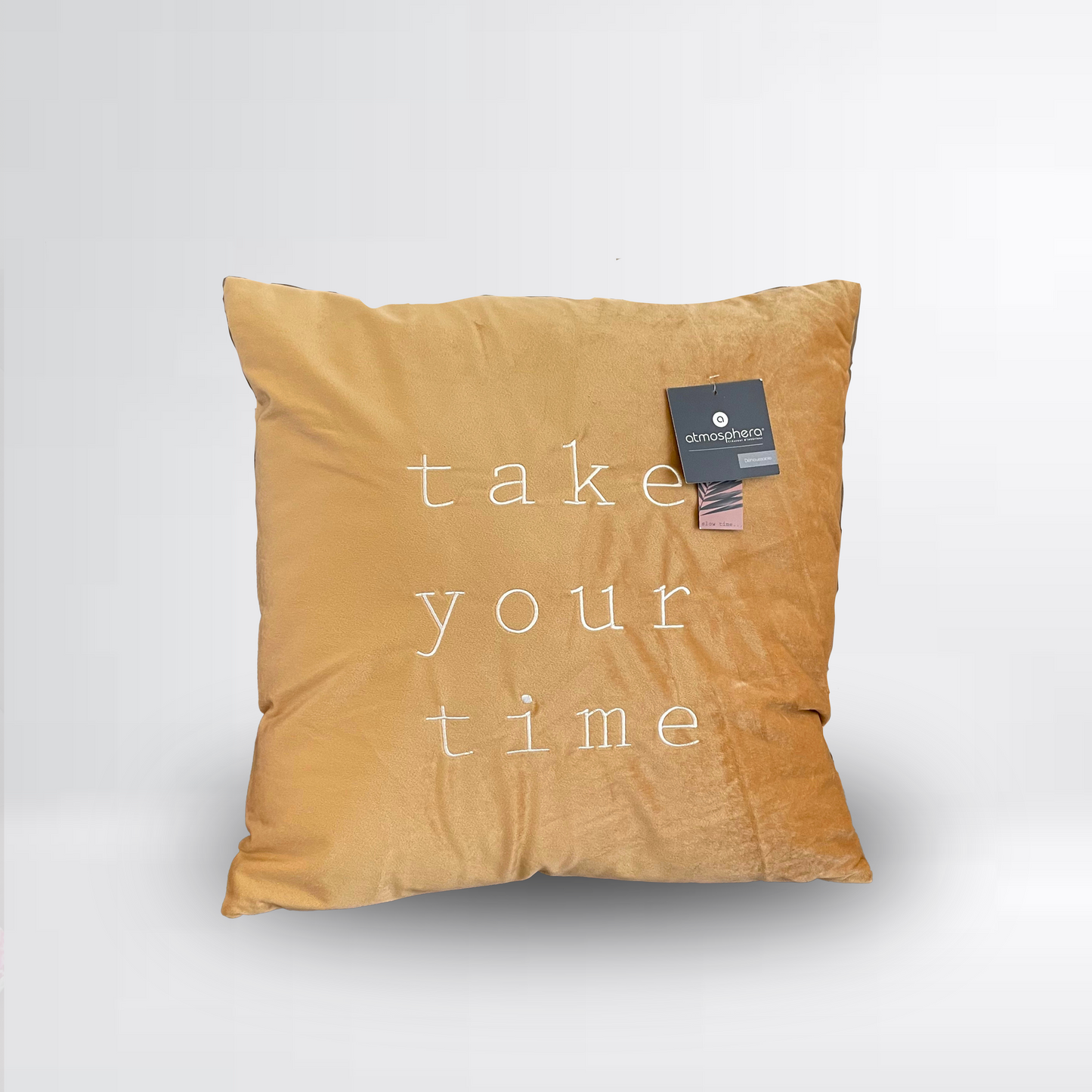 Coussin "Take your time"