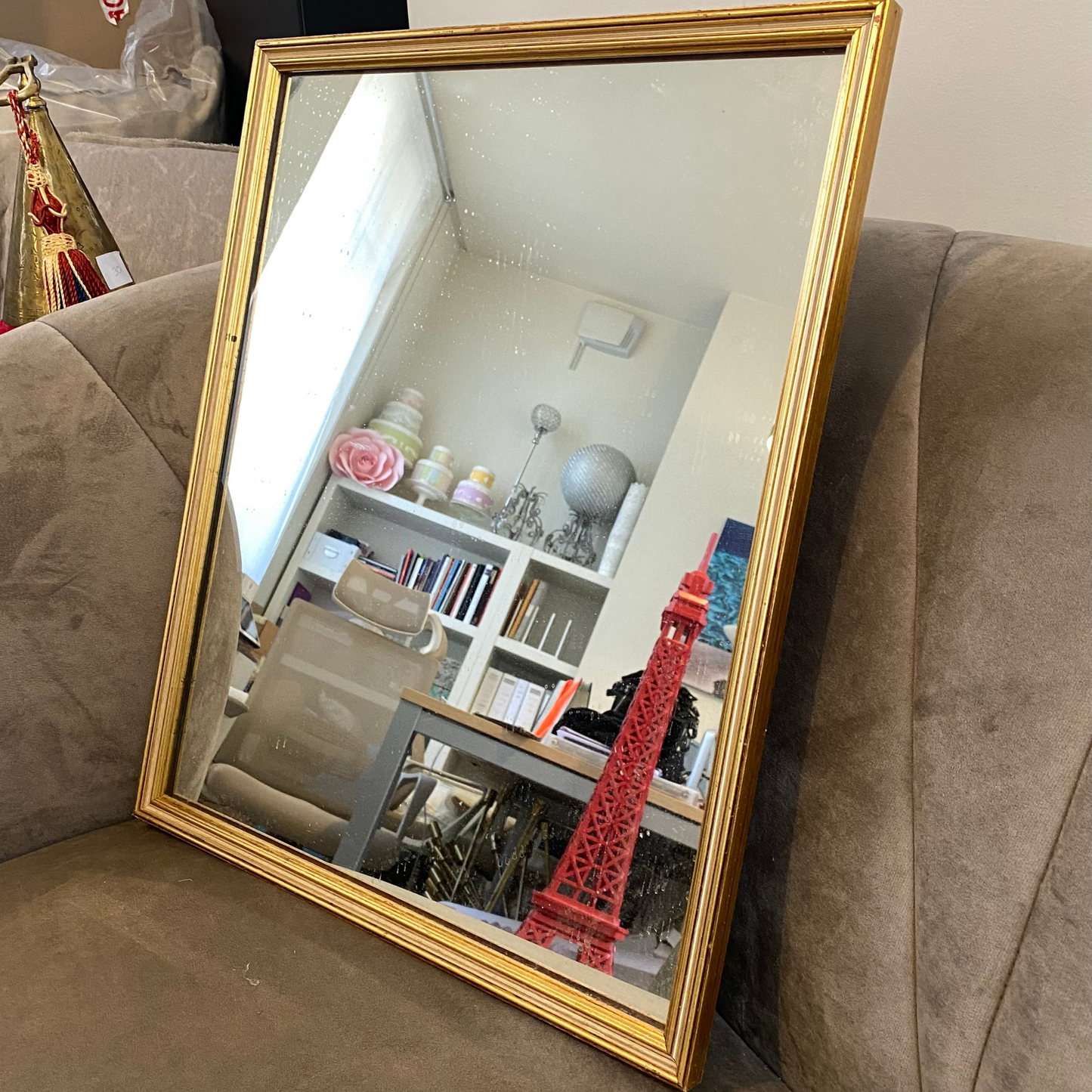 Miroir doré