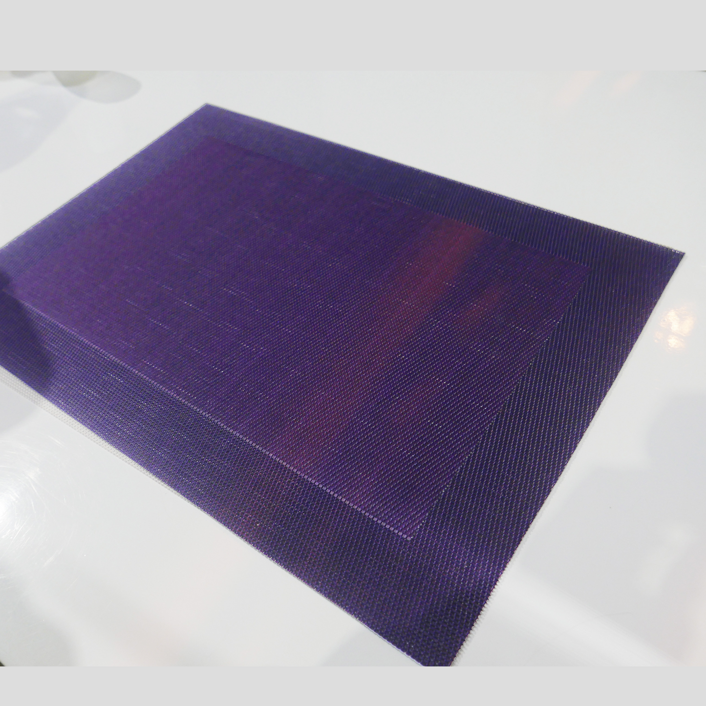 Lot de 5 sets de table aubergine (7 lots en stock)