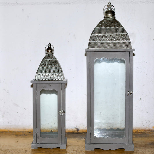 Lot de 2 lanternes orientales