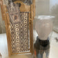 Lot panier osier