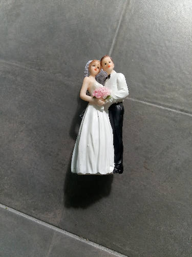 Figurines mariage - mariés