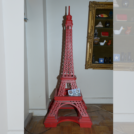 Tour Eiffel rouge 1m25